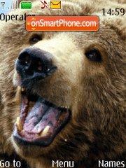 Скриншот темы Brown bear