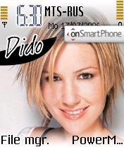 Dido Gold tema screenshot