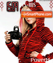 Avril Lavigne tema screenshot