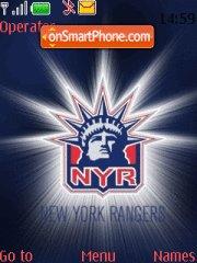 New York Rangers 01 theme screenshot