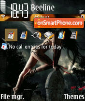 Dark Angel 06 theme screenshot