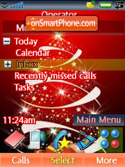 Happy Christmas tema screenshot