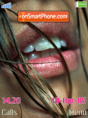 Lips tema screenshot