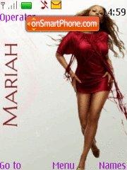Скриншот темы Mariah Carey 07