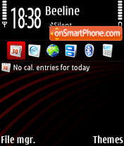 Touch 9.1 tema screenshot