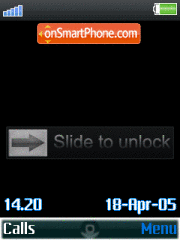 Iphone Animated tema screenshot