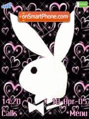 Playboy and Heart tema screenshot