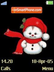 Snowman tema screenshot