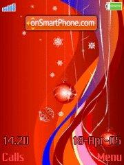 Abstract Xmas tema screenshot