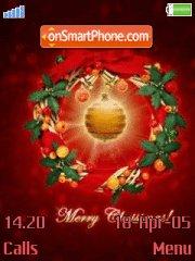 Merry Xmas tema screenshot