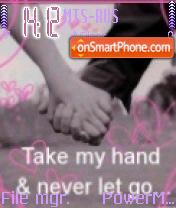 Love Couple tema screenshot