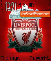 Liverpool tema screenshot