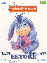 Скриншот темы Baby Eeyore