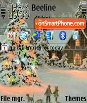 Christmas tema screenshot