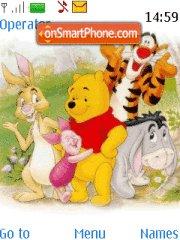 Скриншот темы Winnie the Pooh