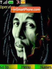 Capture d'écran Bob Marley thème