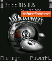 Jack Daniels 02 theme screenshot