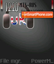 Uk Music tema screenshot