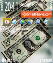 Money Dollar tema screenshot