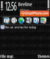 Carbon 04 theme screenshot