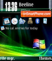 Windows V1 tema screenshot