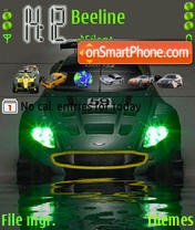 Aston Martin tema screenshot