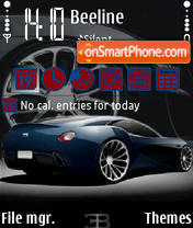 Bugatti theme screenshot