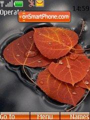 Скриншот темы Leaves