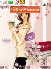 Fashion Girl tema screenshot