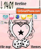 Love Angel tema screenshot