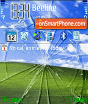 Windows Break Animated es el tema de pantalla