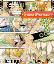 Capture d'écran One Piece 05 thème