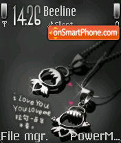 Necklace tema screenshot