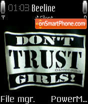 Trust tema screenshot