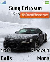 Audi In Snow Theme-Screenshot
