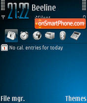 Xperiment 1.2 theme screenshot