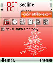 Natale 2007 tema screenshot