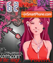 ipodGIRL tema screenshot