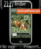 Capture d'écran Iphone 1 thème