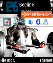 Ronnie Coleman tema screenshot