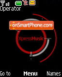 Red express Music tema screenshot