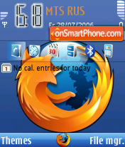 Firefox tema screenshot