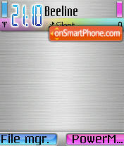 Steel Theme tema screenshot