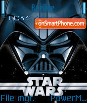 Starwars es el tema de pantalla