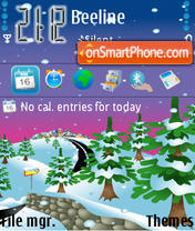 Winter 11 Theme-Screenshot