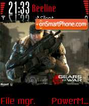 Gears of War v2 theme screenshot