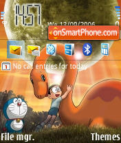 Скриншот темы Dora 01