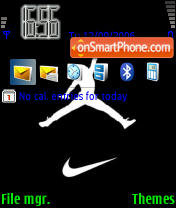 Nike theme screenshot
