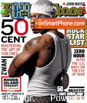 50 Cent Theme-Screenshot