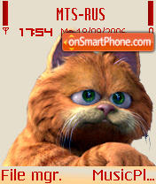 Garfield The Film tema screenshot